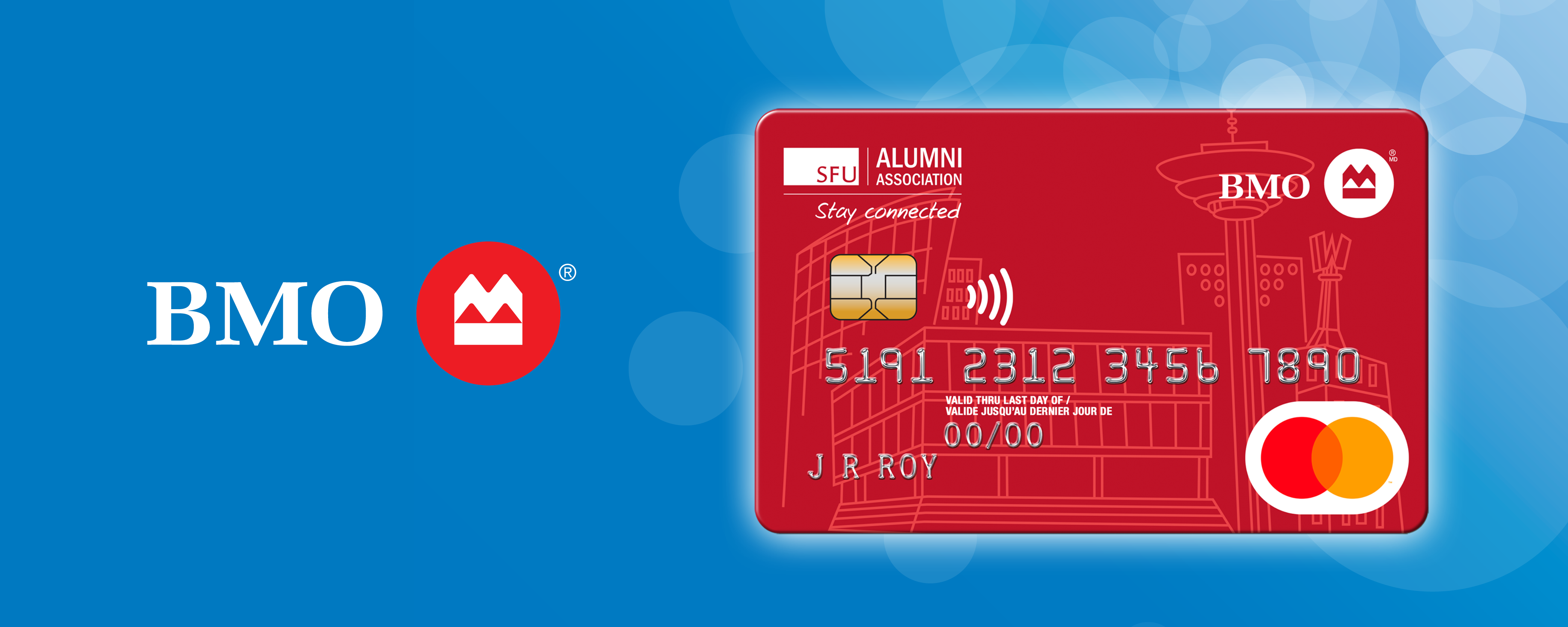 BMO SFU Mastercard's logo